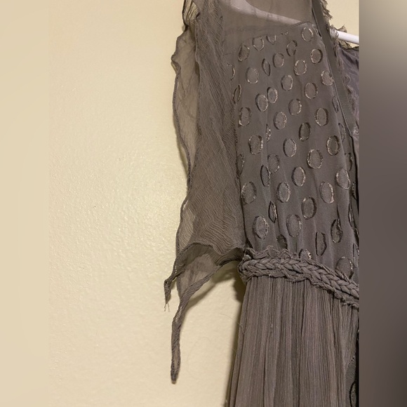 Zara Woman Grey Dress Size 5 - Picture 6 of 9